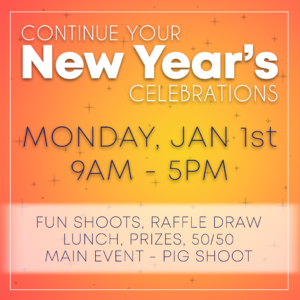 Read more about the article Join us for our New Year’s Fun Shoot January 1, 2024!